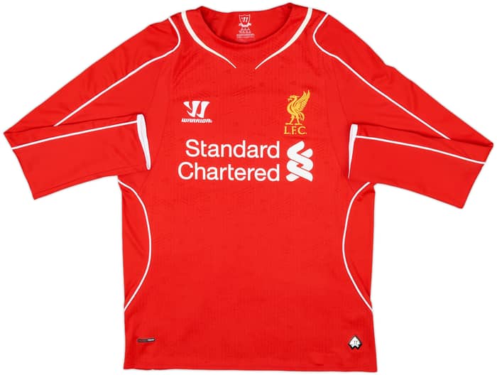 2014-15 Liverpool Home L/S Shirt Sturridge #15 - 7/10 - (S)