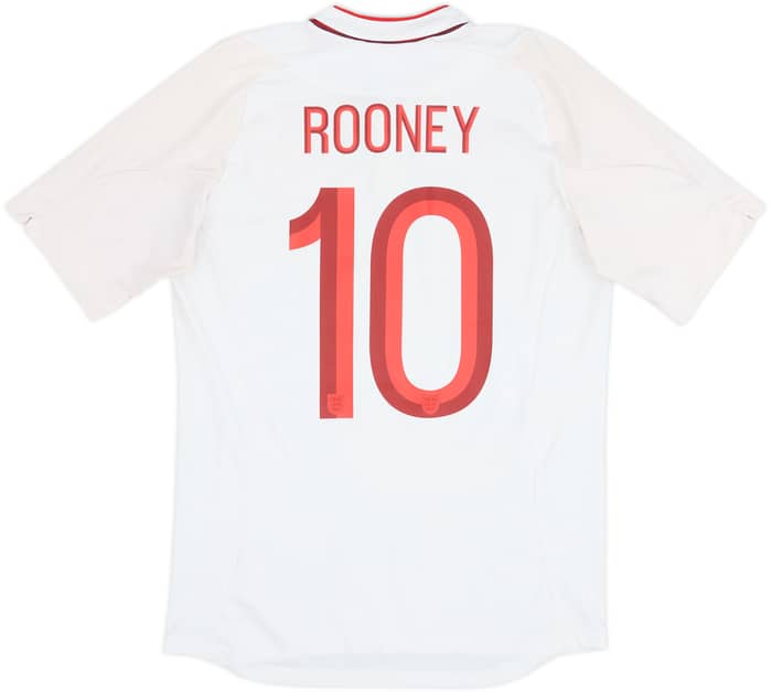2012-13 England Home Shirt Rooney #10 - 5/10 - (M)