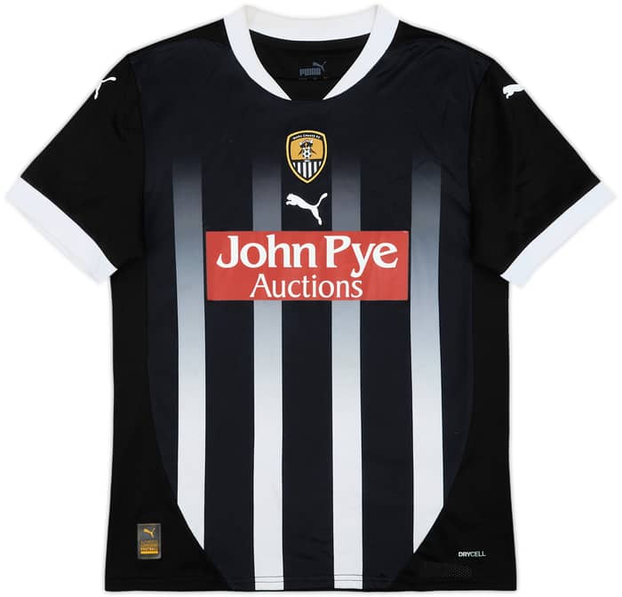 2024-25 Notts County Home Shirt - 7/10 - (L.Boys)