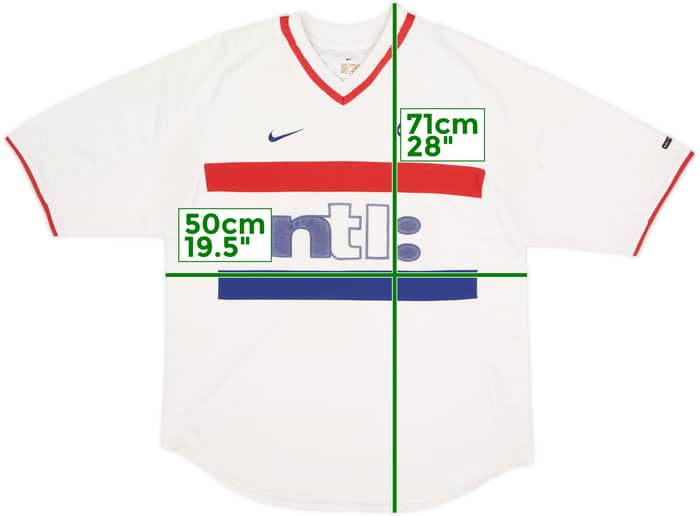 2000-01 Rangers Away Shirt - 5/10 - (M)