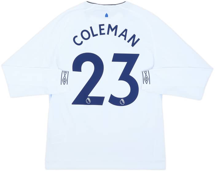 2018-19 Everton Third L/S Shirt Coleman #23 (M)