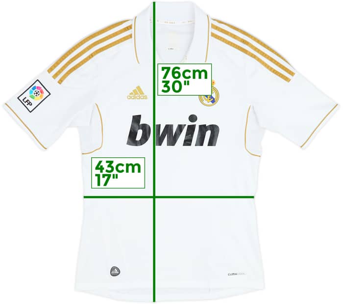 2011-12 Real Madrid Home Shirt - 5/10 - (S)