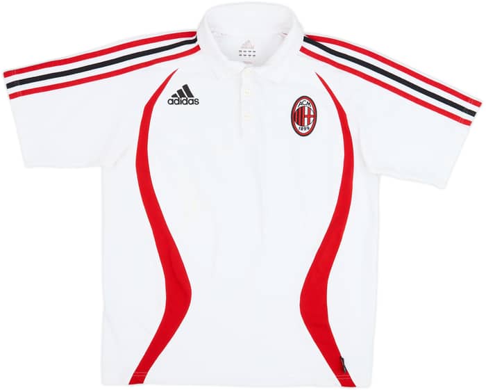 2006-07 AC Milan adidas Polo Shirt - 6/10 - (S)
