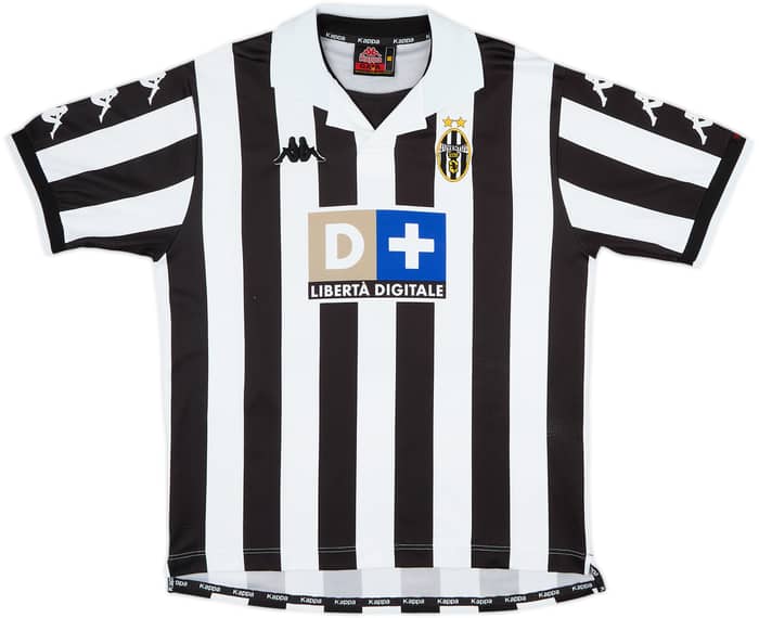 1999-00 Juventus Home Shirt Del Piero #10 - 8/10 - (M)