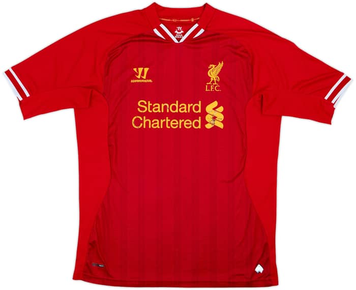 2013-14 Liverpool Home Shirt Suarez #7 - 5/10 - (XL)