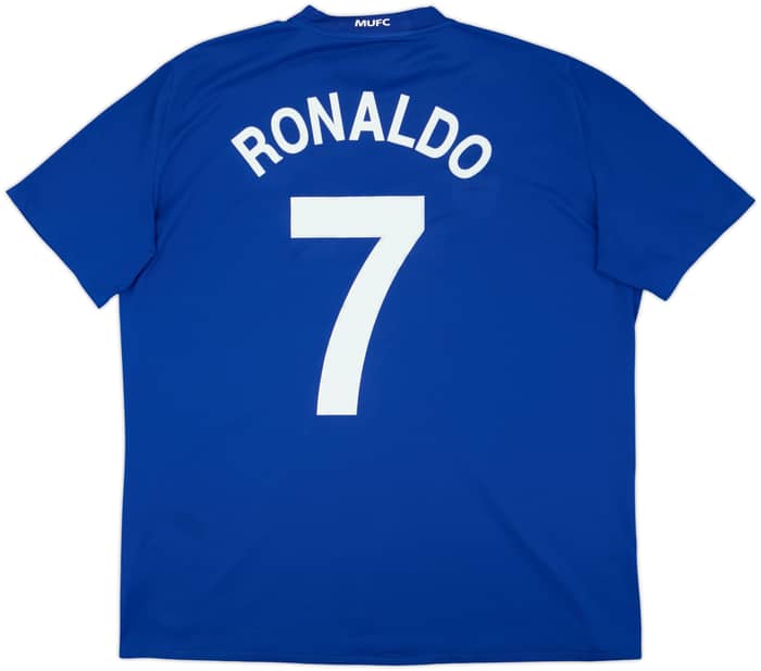 2008-09 Manchester United Third Shirt Ronaldo #7 - 7/10 - (XXL)