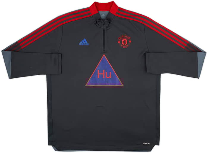 2020-21 Manchester United adidas Humanrace 1/4 Zip Training Top - 6/10 - (XXL)