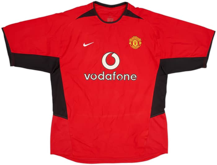 2002-04 Manchester United Home Shirt - 5/10 - (L)