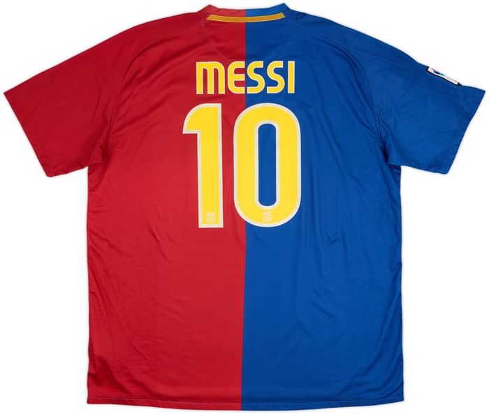 2008-09 Barcelona Home Shirt Messi #10 - 6/10 - (XXL)