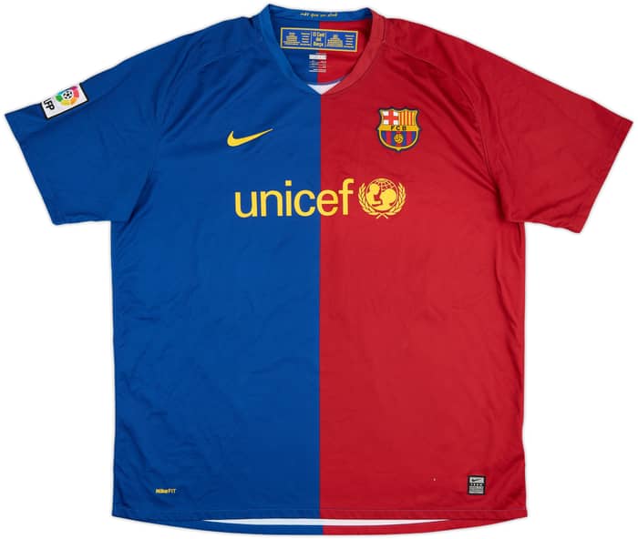 2008-09 Barcelona Home Shirt Messi #10 - 6/10 - (XXL)