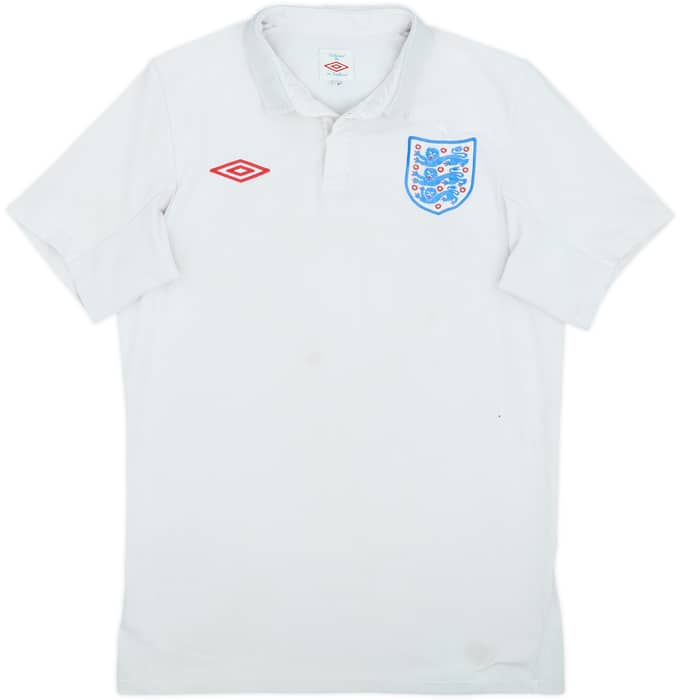 2009-10 England Home Shirt - 5/10 - (S)