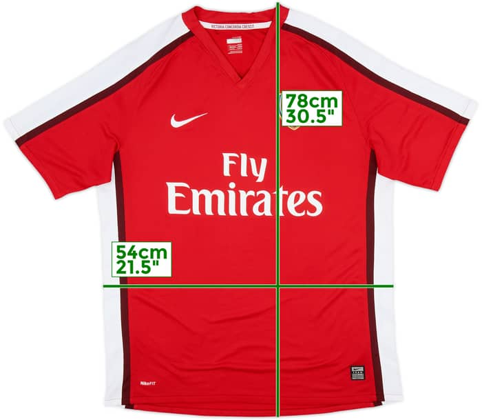2008-10 Arsenal Home Shirt - 5/10 - (L)