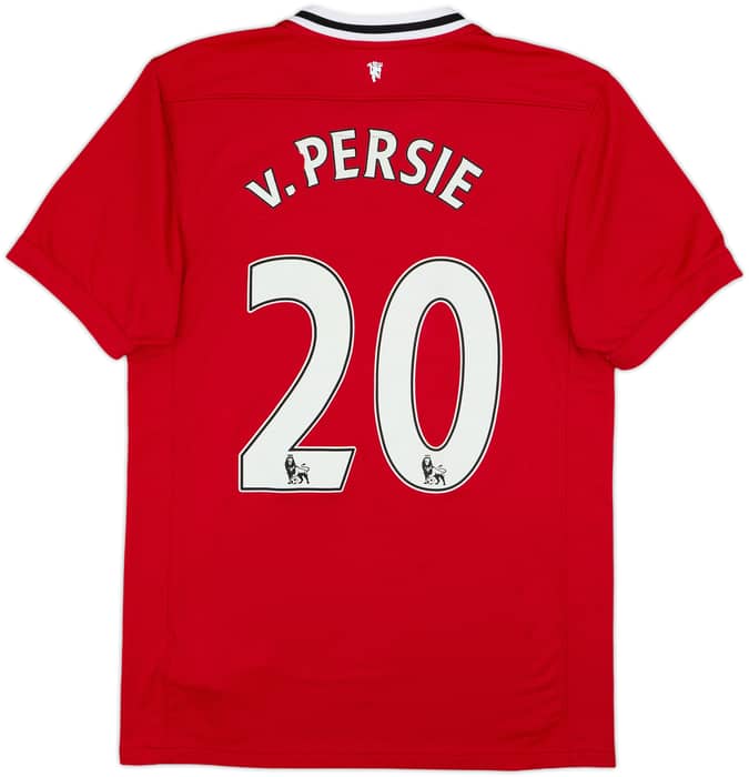 2011-12 Manchester United Home Shirt v.Persie #20 - 5/10 - (S)