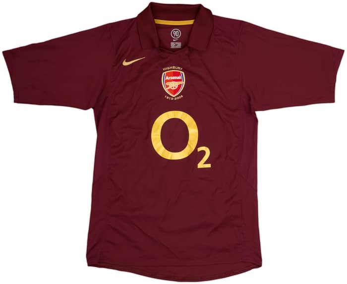 2005-06 Arsenal Home Shirt Henry #14 - 8/10 - (S)