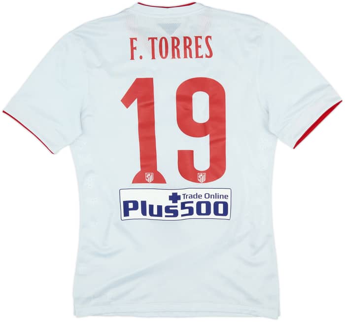 2014-15 Atletico Madrid Player Issue Away Shirt F.Torres #19 - 8/10 - (M)