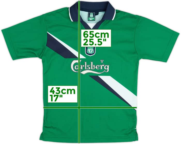 1999-00 Liverpool Away Shirt - 8/10 - (M.Boys)