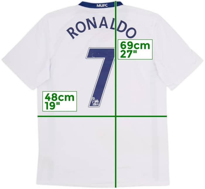 2008-10 Manchester United Away Shirt Ronaldo #7 - 6/10 - (S)
