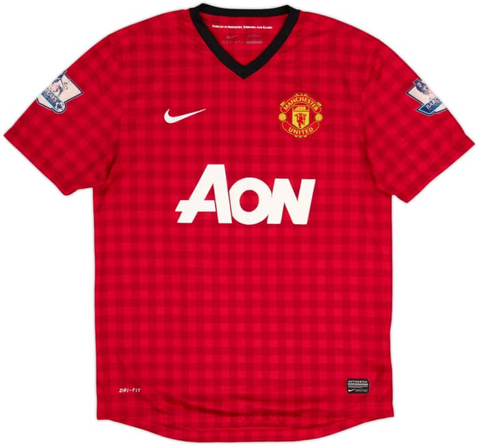 2012-13 Manchester United Home Shirt v.Persie #20 - 5/10 - (M)