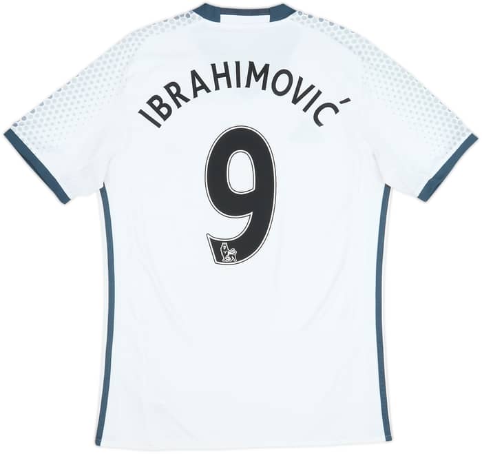 2016-17 Manchester United Third Shirt Ibrahimovic #9 - 6/10 - (S)