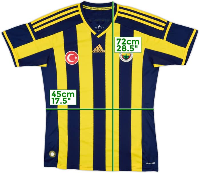 2014-15 Fenerbahce Home Shirt - 5/10 - (M)