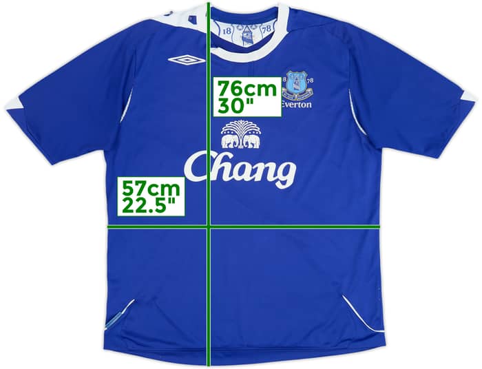 2006-07 Everton Home Shirt - 4/10 - (XL)