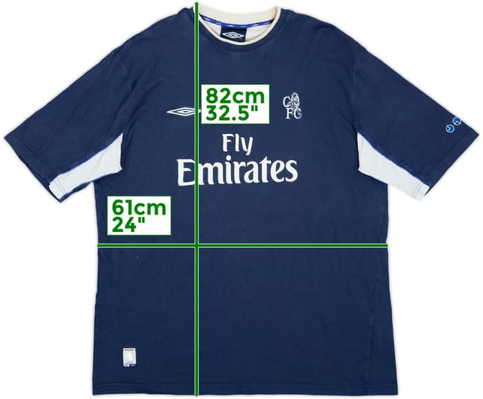 2004-05 Chelsea Umbro Training Shirt - 7/10 - (XXL)