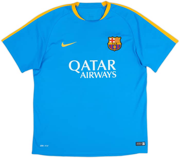 2015-16 Barcelona Nike Training Shirt - 5/10 - (L)