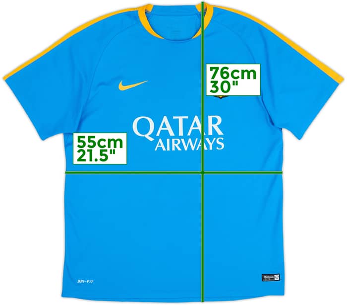 2015-16 Barcelona Nike Training Shirt - 5/10 - (L)