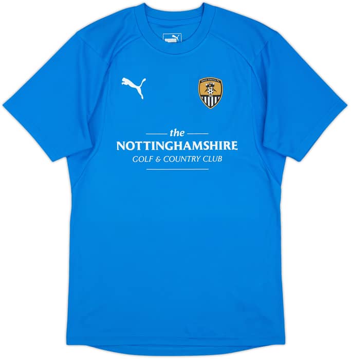 2018-19 Notts County Puma Training Shirt - 10/10 - (S)
