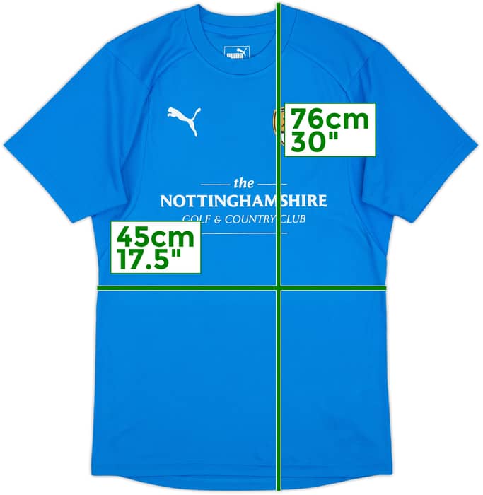 2018-19 Notts County Puma Training Shirt - 10/10 - (S)