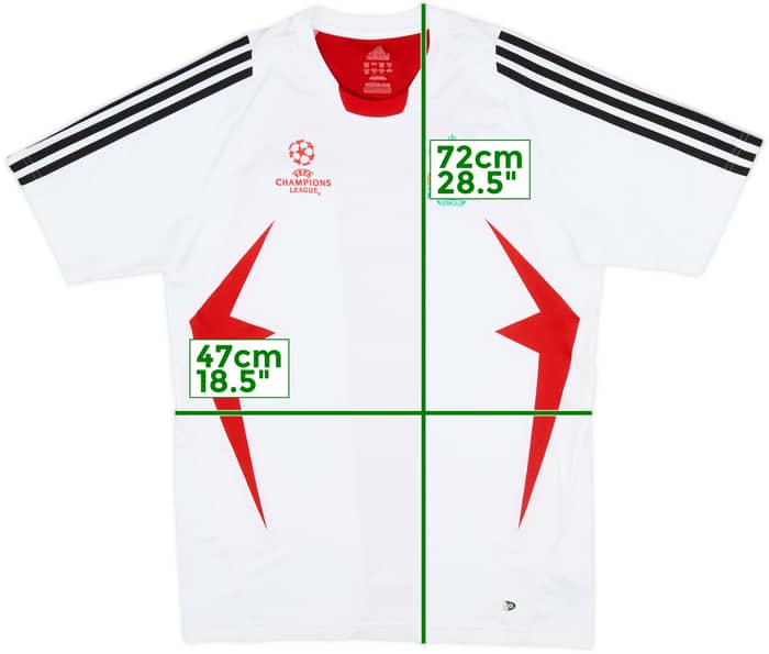 2007-08 Liverpool adidas Training Shirt - 6/10 - (S)