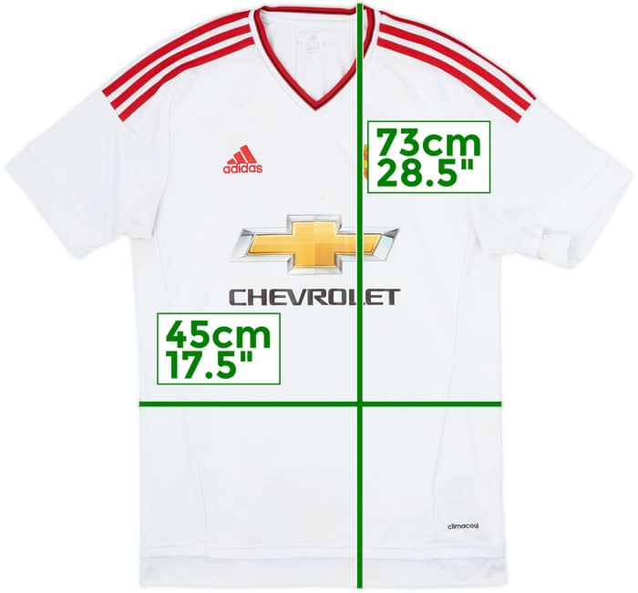 2015-16 Manchester United Away Shirt - 5/10 - (S)