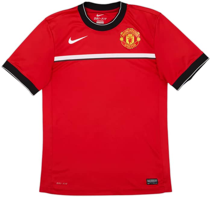2011-12 Manchester United Nike Training Shirt - 6/10 - (S)