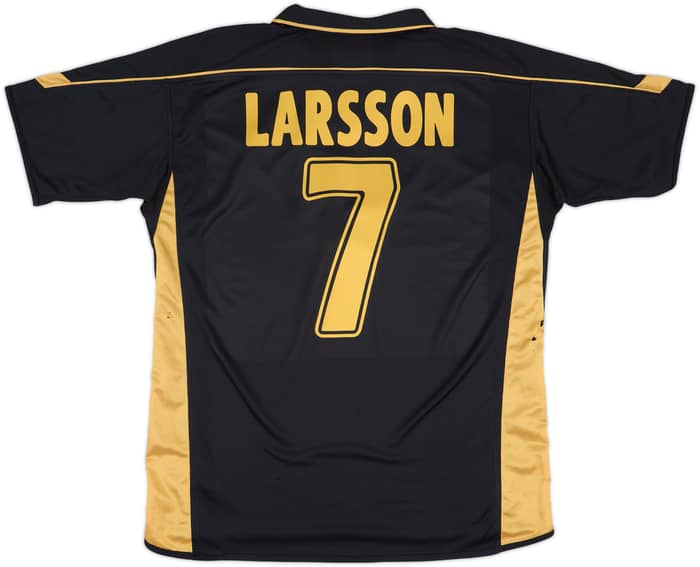 2003-04 Celtic Away Shirt Larsson #7 - 7/10 - (L)