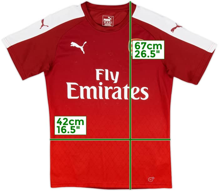 2015-16 Arsenal Puma Training Shirt - 8/10 - (S)