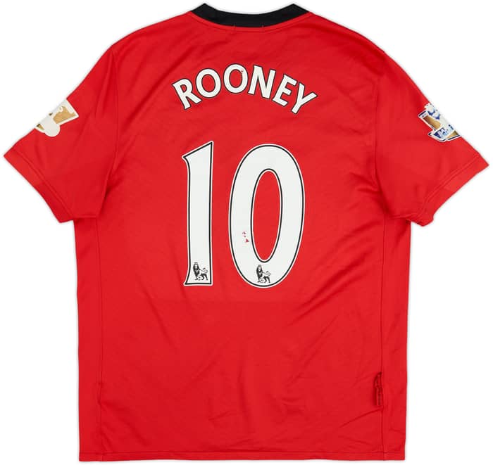 2009-10 Manchester United Home Shirt Rooney #10 - 5/10 - (M)