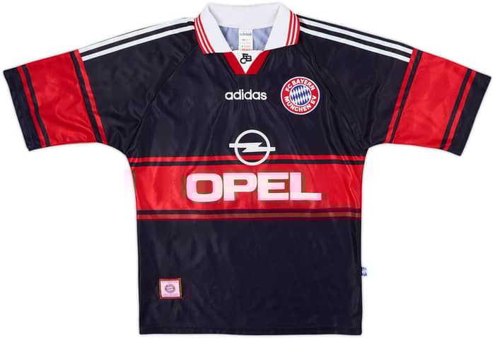 1997-99 Bayern Munich Home Shirt #9 - 8/10 - (S)