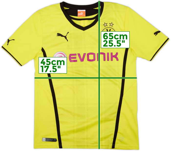 2013-14 Borussia Dortmund Home Shirt - 6/10 - (S)