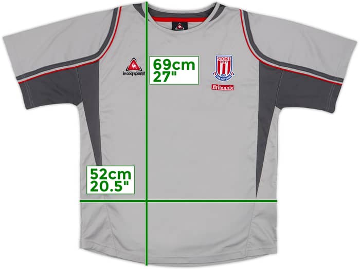 2007-08 Stoke City Le Coq Sportif Training Shirt - 8/10 - (L)