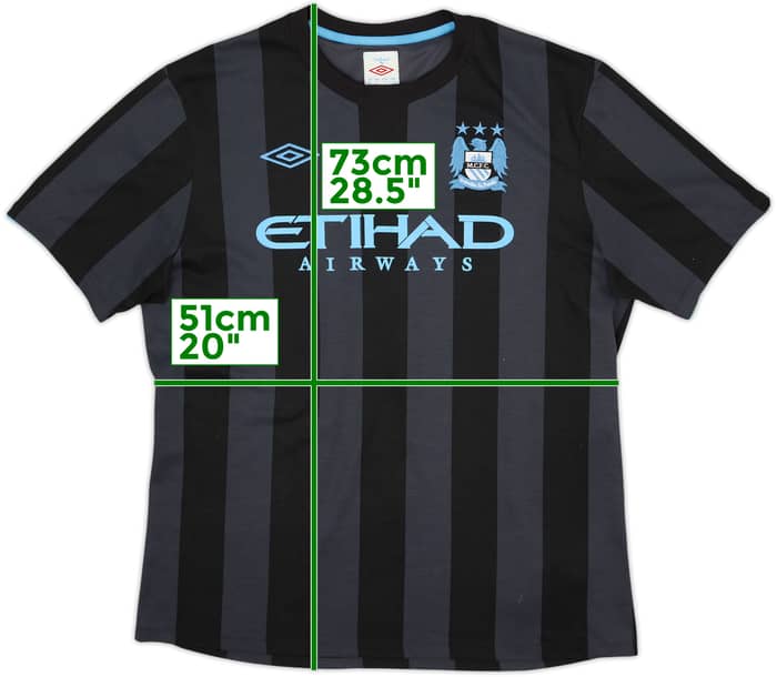 2012-13 Manchester City Third Shirt #11 - 7/10 - (L)