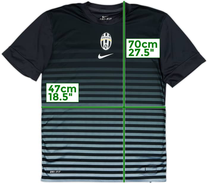 2013-14 Juventus Nike Training Shirt - 8/10 - (M)