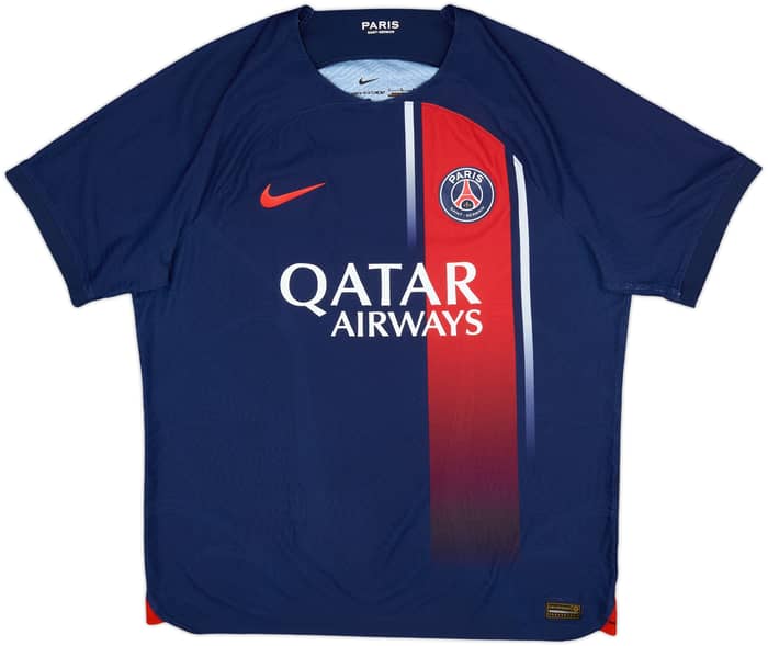 2023-24 Paris Saint-Germain Authentic Home Shirt - 7/10 - (L)