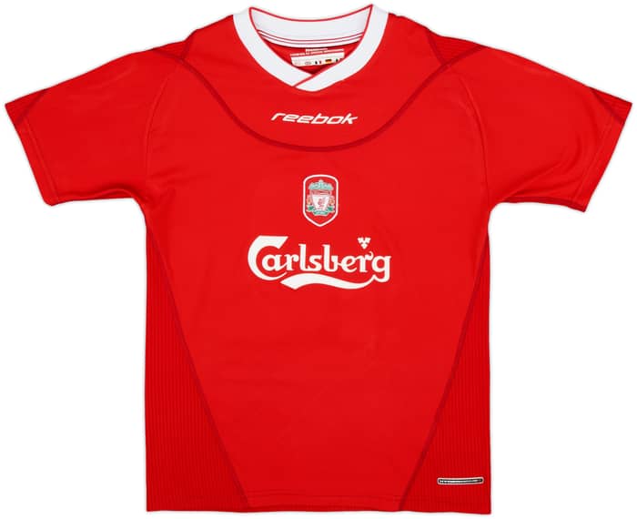 2002-04 Liverpool Home Shirt Owen #10 - 8/10 - (L.Boys)