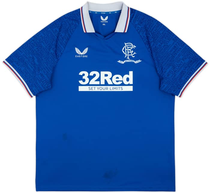 2021-11 Rangers Special Home Shirt - 5/10 - (XXL)