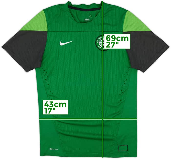 2013-14 Celtic Nike Training Shirt - 7/10 - (S)