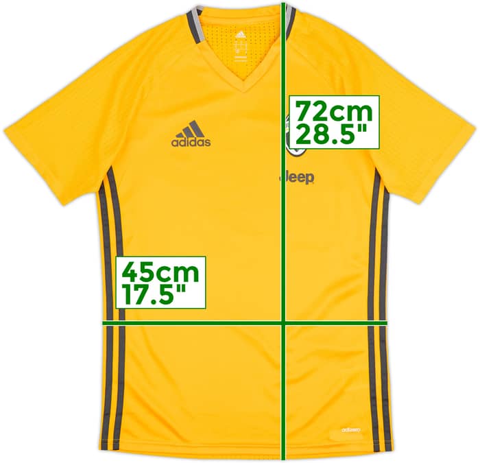 2016-17 Juventus adizero Training Shirt - 10/10 - (S)