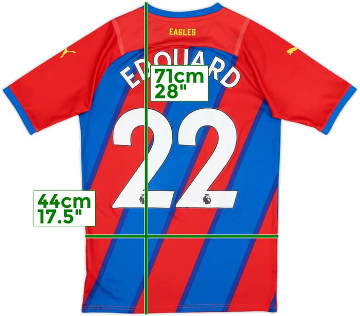 2021-22 Crystal Palace Home Shirt Edouard #22 - 10/10 - (S)