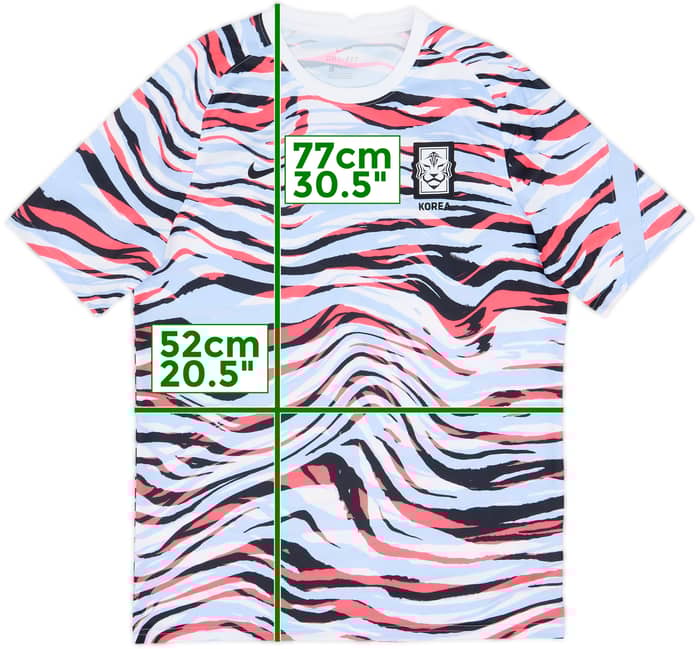 2020-21 South Korea Nike Pre Match Shirt - 9/10 - (L)