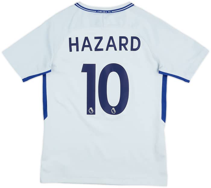 2017-18 Chelsea Away Shirt Hazard #10 - 6/10 - (M.Boys)