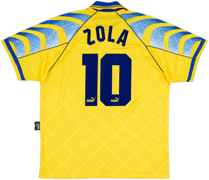 1995-96 Parma Third Shirt Zola #10 - 9/10 - (L)